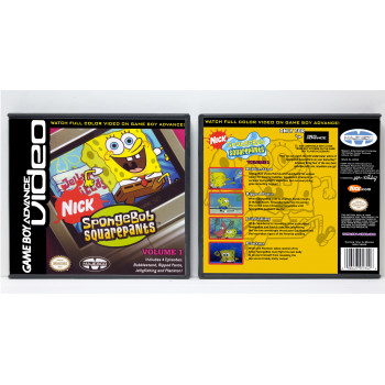 GBA Video: Spongebob Squarepans Volume 1
